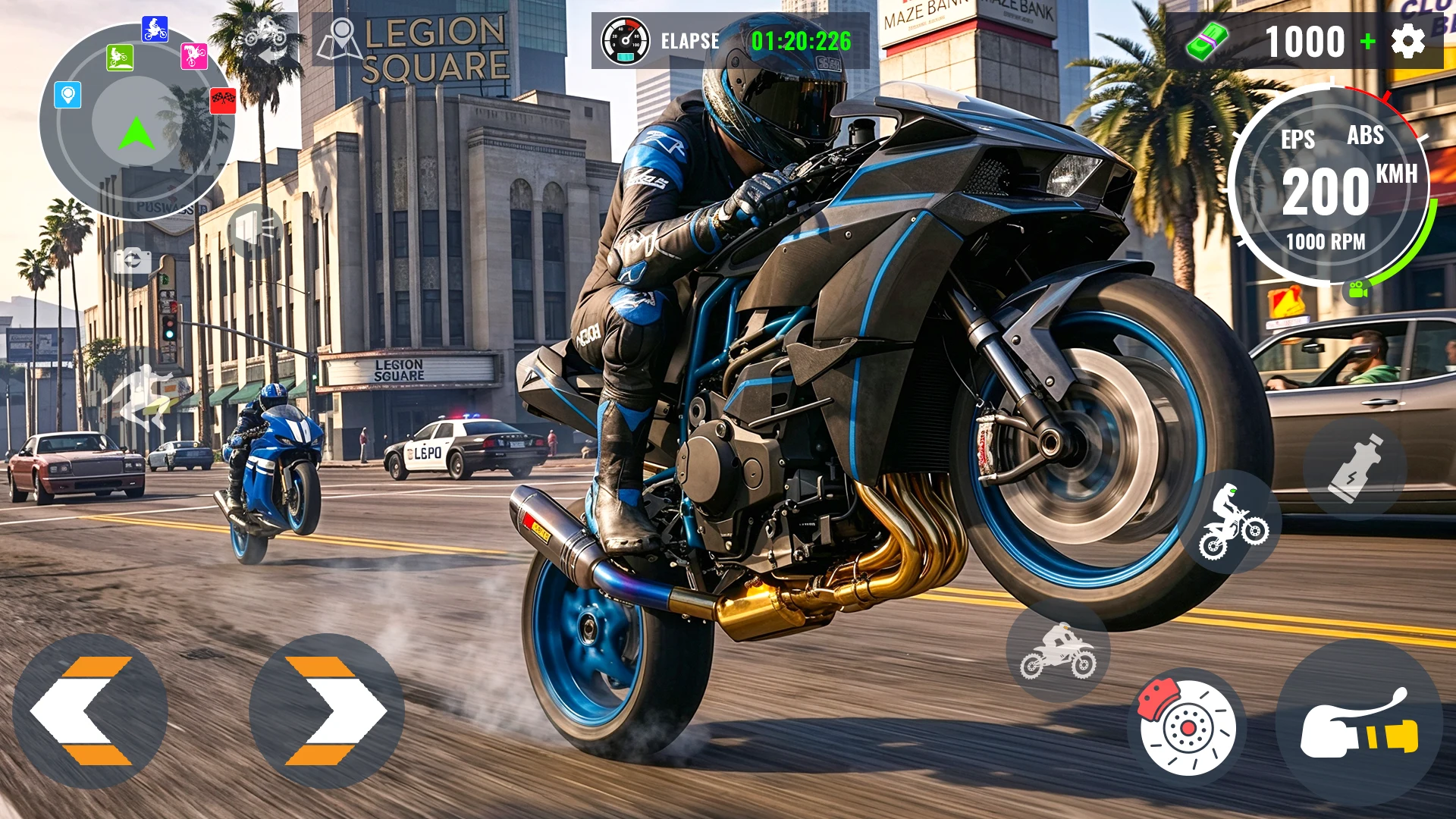 Extreme Bike Stunt Wheelie Pro screenshot