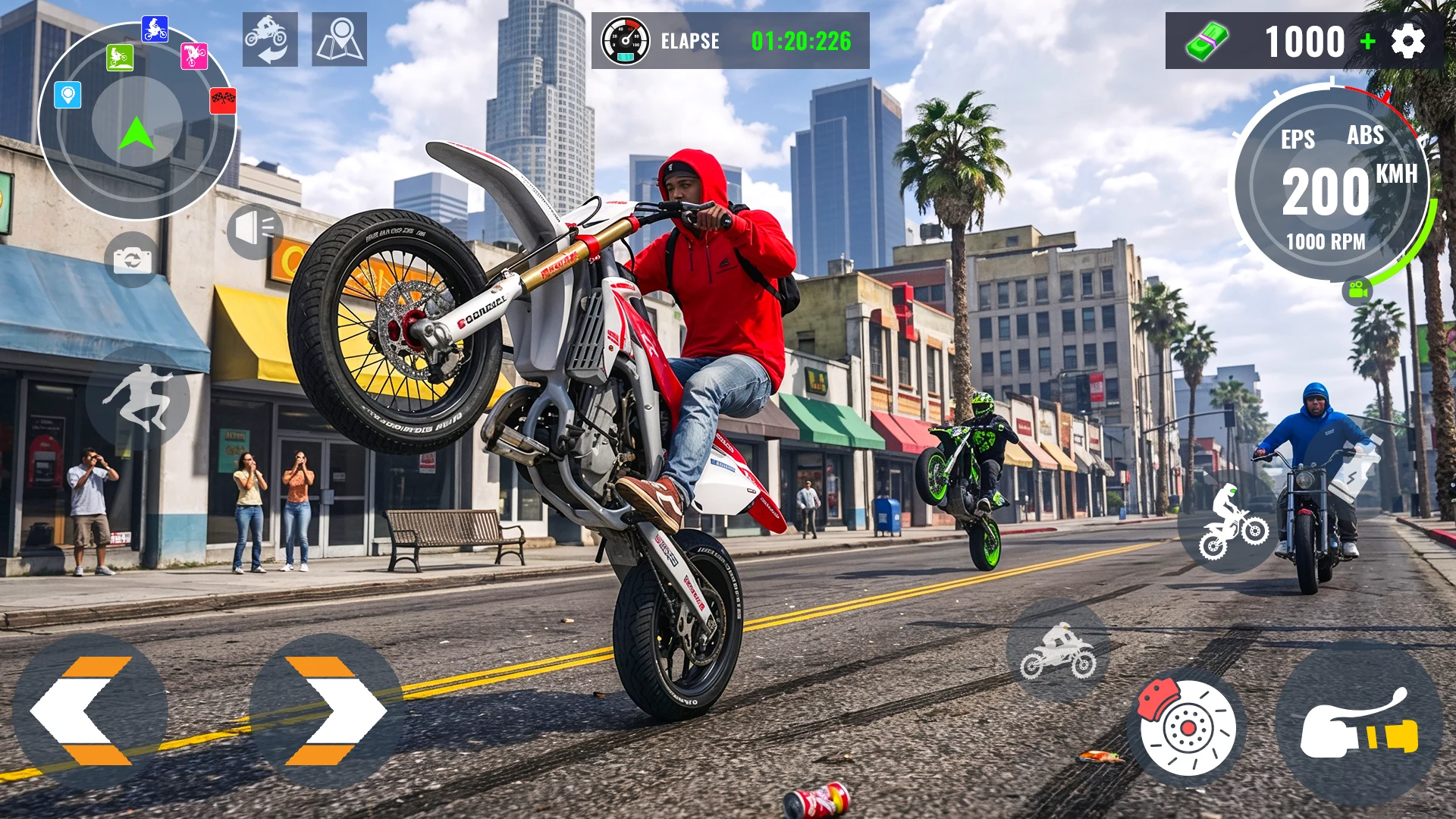 Extreme Bike Stunt Wheelie Pro screenshot