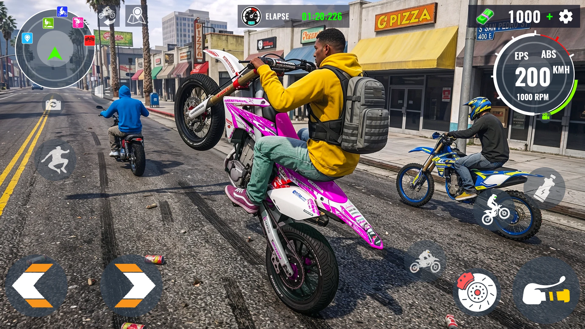 Extreme Bike Stunt Wheelie Pro screenshot