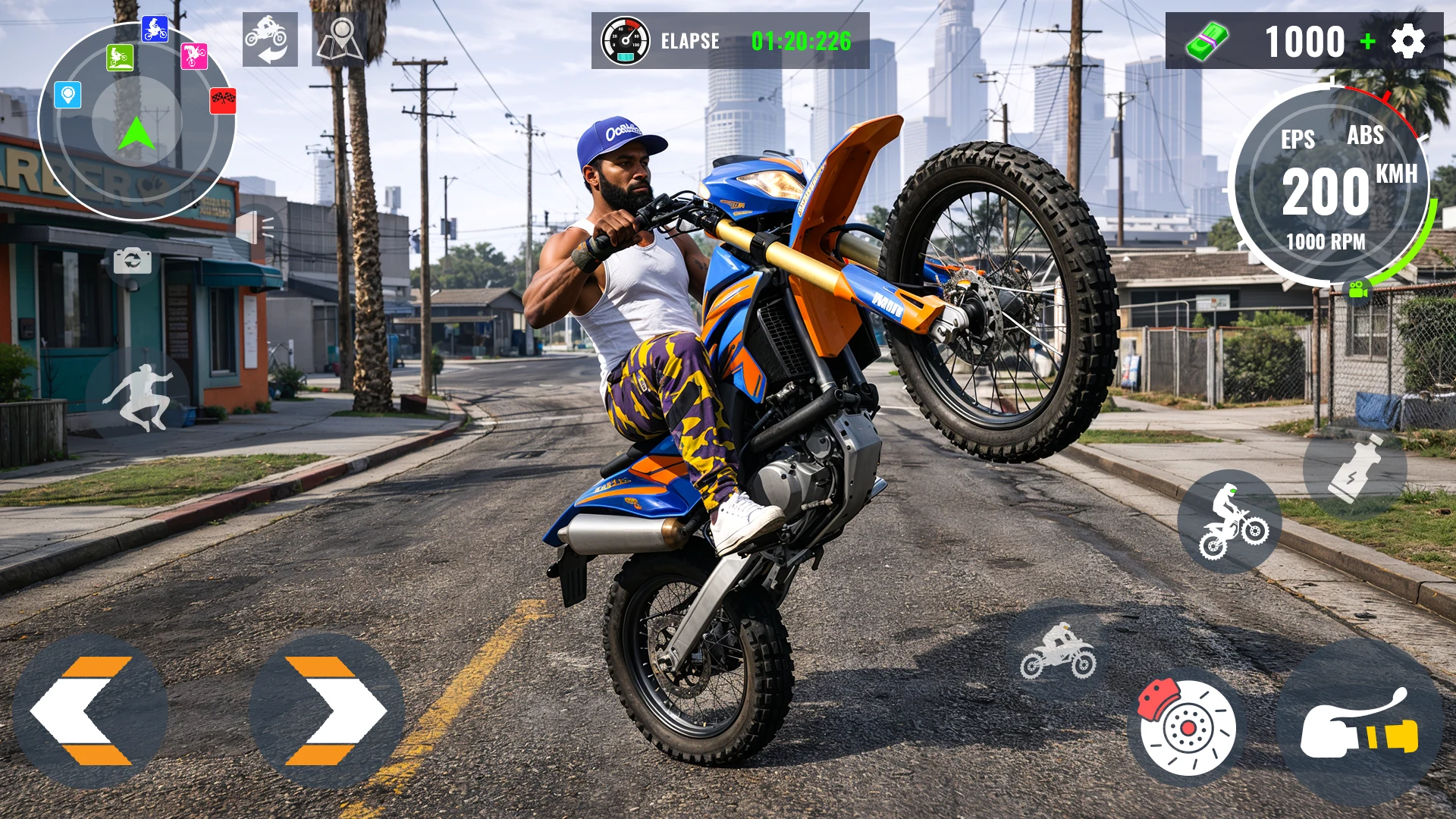 Extreme Bike Stunt Wheelie Pro screenshot