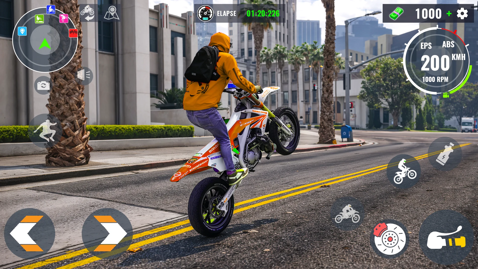 Extreme Bike Stunt Wheelie Pro screenshot